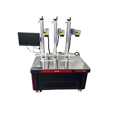 Bom preço Máquina de marcação a laser de precisão multi-eixo de 7000 mm/s para soluções de gravação a laser on-line