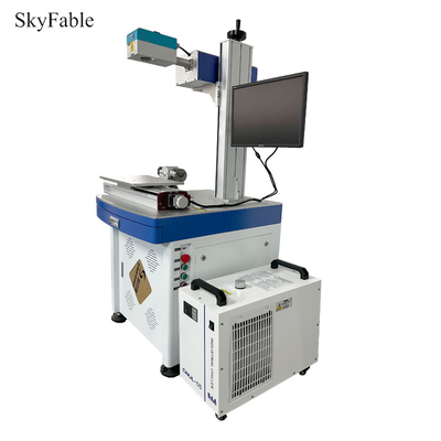 تک فاز 3D فیبر لیزر حکاکی 110V 220V 50 - 60Hz ورودی لیزر سیستم علامت گذاری