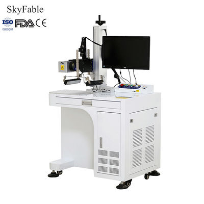 Dobra cena. Wysokiej precyzji wizualnej laserowej grawerowania maszyny 1064nm wysokiej prędkości markowania przemysłowego w Internecie