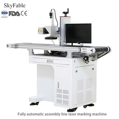 Bon prix Machine de marquage laser visuel universel automatique pour le métal plastique céramique sans pollution en ligne