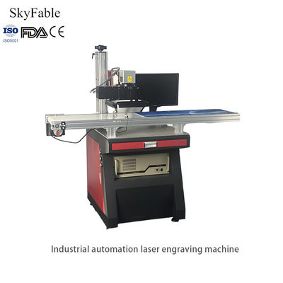 Bon prix Machine de gravure laser à vision industrielle Gravureuse laser automatisée de haute précision en ligne