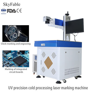 سعر جيد 20 - 200 كيلو هرتز PVC / ABS بلاستيك ليزر UV علامة آلة لقطع غيار السيارات الرش رمز QR الانترنت