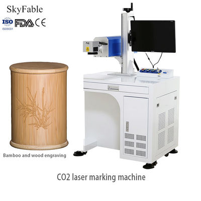 Bom preço Máquina de gravação permanente de marcação a laser para tecidos de couro, bambu e artesanato de madeira on-line