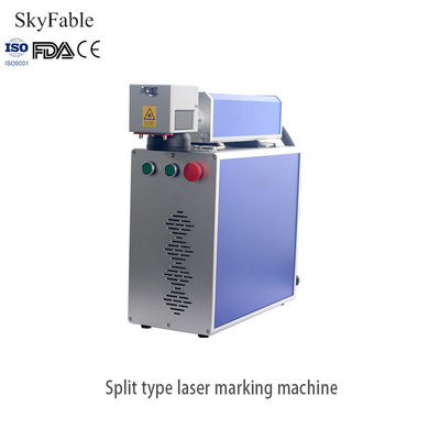 Guter Preis Hochgeschwindigkeits 20W Glasfaserlasergraver Luftkühlung Metalllasermarkierungsmaschine Online