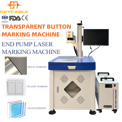 Bon prix Pompes d'extrémité Machine de gravure laser à fibres de 20 W pour verre métallique plastique en ligne