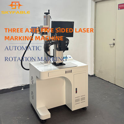 Bom preço Máquina de marcação a laser de 5 eixos para superfícies complexas com interface MES on-line