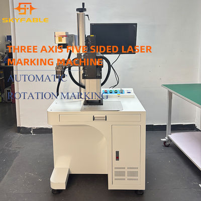 İyi bir fiyat. Otomotiv VIN kodları için 5 eksenli lazer işaretleme makinesi 110-300mm çevrimiçi