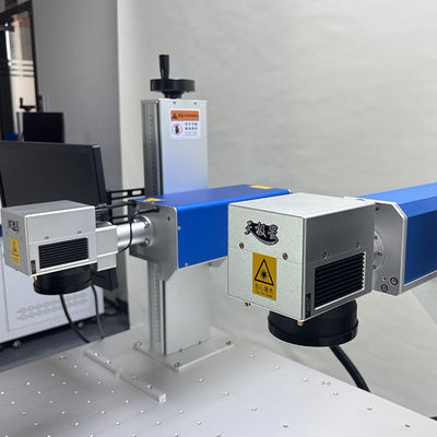 Bom preço Máquina automática de marcação de terminais de duas colunas com marcação a laser de alta velocidade de 1000 caracteres por segundo on-line