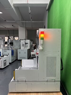 Goede prijs Vier-stations draaibare glasvezellasermarkeringsmachine voor hoge precisie batchmarkering op roestvrij staal en kunststof online