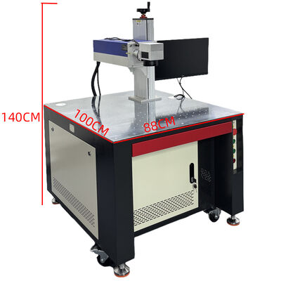 Bon prix Machine de marquage laser UV à picosecondes avec capacité de marquage en vol, traitement à froid de précision et opérations de codage automatisées en ligne