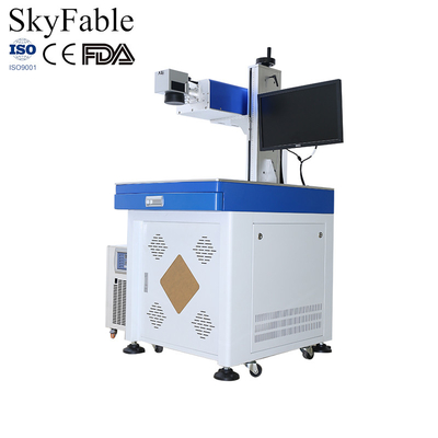 Buon prezzo Macchina di marcatura laser UV 3W Macchina di incisione laser in vetro metallo plastica bambù pelle in linea