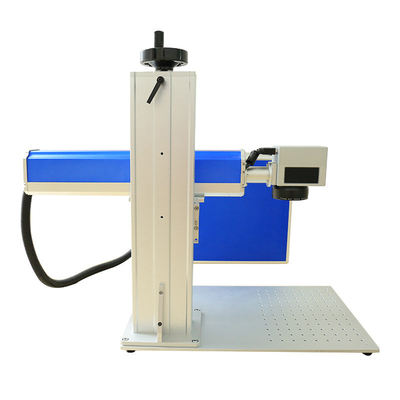 Giá tốt. Máy đánh dấu laser sợi máy tính bảng tốc độ cao 20W để tiết kiệm không gian kim loại trực tuyến