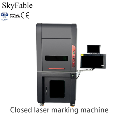 Bom preço Máquina de Marcação a Laser Industrial Fechada 1064nm para resultados de marcação duradouros e claros on-line