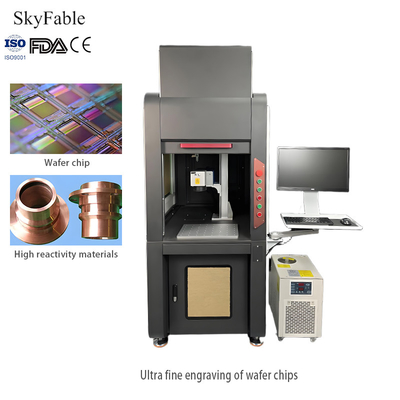 Giá tốt. Picosecond Laser Marking Workstation cho chip Wafer 532nm 755nm 1064nm bước sóng trực tuyến