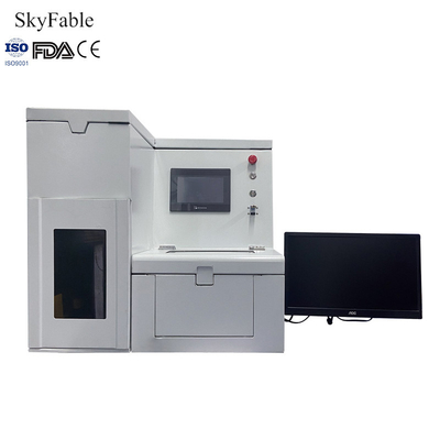 Giá tốt. Máy đánh dấu đầu cuối dây chuyền ô tô Máy khắc laser tốc độ cao trực tuyến