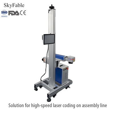 Bom preço Máquina de Marcação a Laser Voador Universal Multi-Indústria para codificação digital / logotipo / array on-line