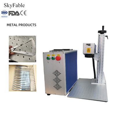 Giá tốt. Máy đánh dấu laser chia tùy chỉnh 20W 0.01 - 0.2mm Độ sâu đánh dấu trực tuyến