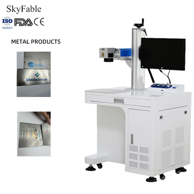 20W 30W 50W Mopa Fiber Laser Marker con formati di file supportati PLT