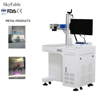 Precision Mopa Fiber Laser Marker AC 220V 50Hz Sistema operativo Windows 7/8/10
