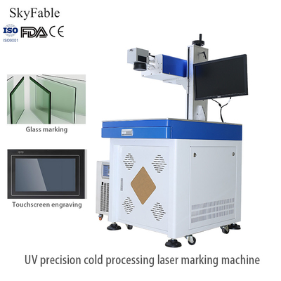 Macchina di incisione laser UV senza contatto per lenti ottiche in vetro ceramico