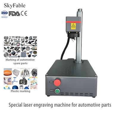 Giá tốt. Kim loại và nhựa tốc độ cao laser khắc 1064nm phụ tùng ô tô laser đánh dấu máy trực tuyến