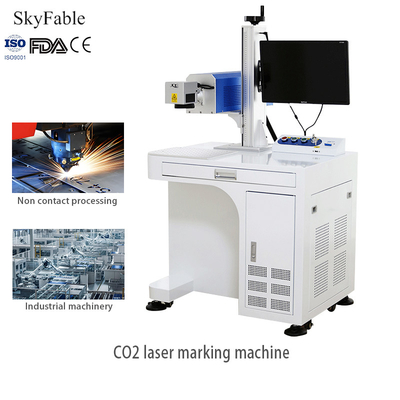 220V 50Hz Industrial Laser Engraving Machine Non Contact Qr Code Laser Marking Machine