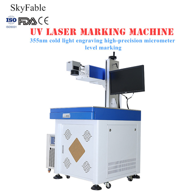 Buon prezzo Macchina di marcatura laser UV 355nm incisione a luce fredda di alta precisione di marcatura a livello micrometrico supporta PCB elettronico in metallo / plastica / vetro / film sottile / medico / gioielleria / nuova energia universale in linea