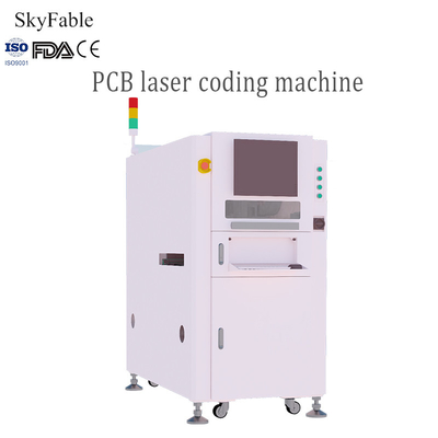 Bom preço Máquina de codificação a laser de PCB de grau industrial de alta velocidade e alta precisão on-line