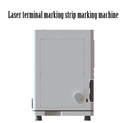 Buon prezzo Numero di marcatura della striscia terminale Stampa laser Macchina di incisione laser metallo Macchina di marcatura laser desktop in linea