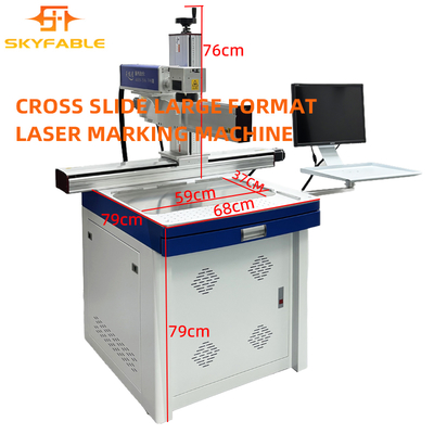 سعر جيد آلة علامة ليزر ذات شكل كبير 110mm x 110mm 200mm x 200mm الانترنت