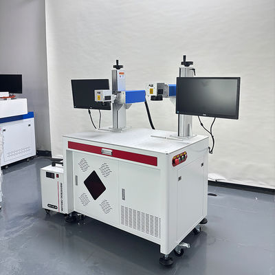 Good price Industrial-grade Dual-head Laser Marking Machine for 3C Electronics with Synchronous and Asynchronous Marking online