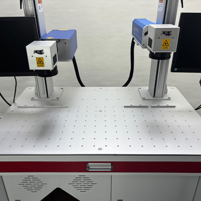 Good price High-precision Dual-column Laser Marking Machine with Aviation Aluminum Beams and 110mm x 110mm Marking Area for Stable and Durable Performance online