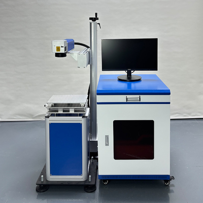 Industrial Grade Fiber Laser Marking Machine with 110v/220v Working Voltage and 0.2mm Minimum Character Size for Precision Pulse Fiber Laser Engraving