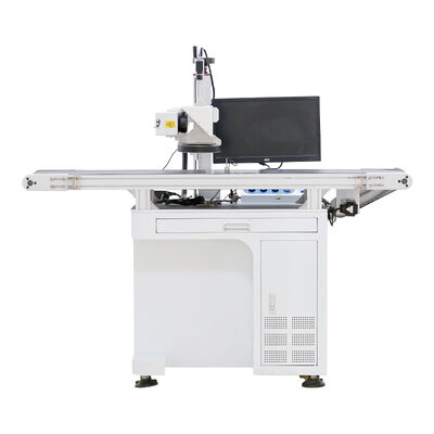 Good price Visual Positioning Fiber Laser Marking Machine with Automatic Identification and 20W/30W/50W/100W Laser Power for Metal and Non-Metal Engraving online